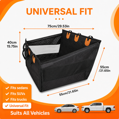 Paw Protect - Hard Bottom Single Seat Cover 🐾