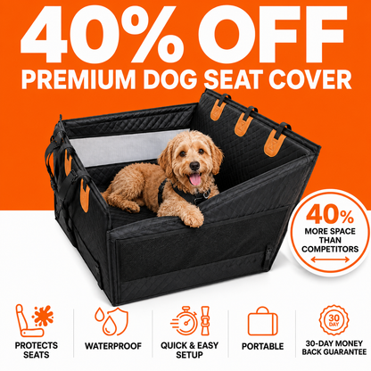 🐶Paw Protect - Hard Bottom Single Seat Cover