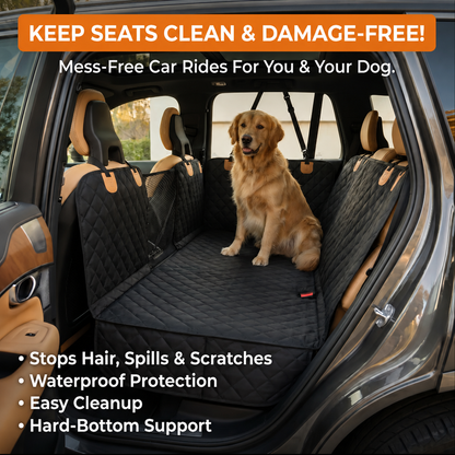 Paw Protect - Hard Bottom Car Seat Cover🐾