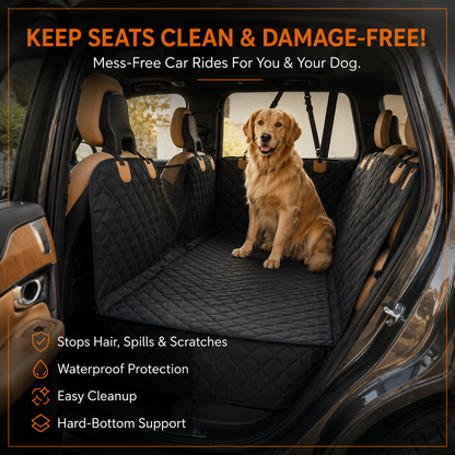 🐶Paw Protect - Hard Bottom Full Seat Cover